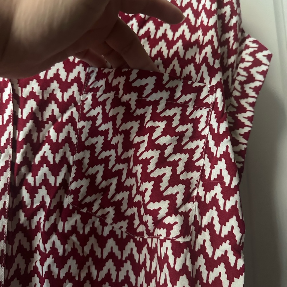 Stylish Zigzag Patterned Women's Top - image 4